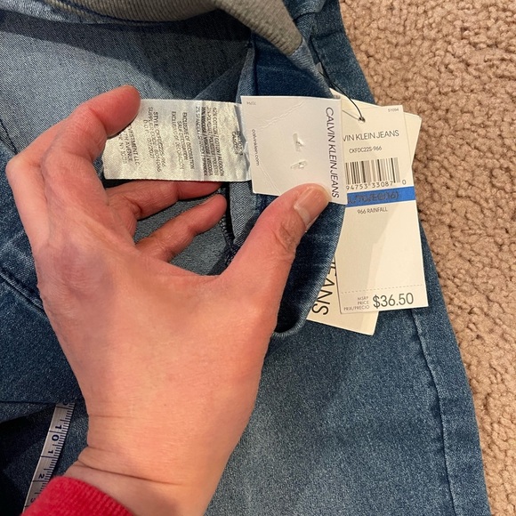 Women's CALVIN KLEIN Jeggings Stretch - Picture 6 of 11